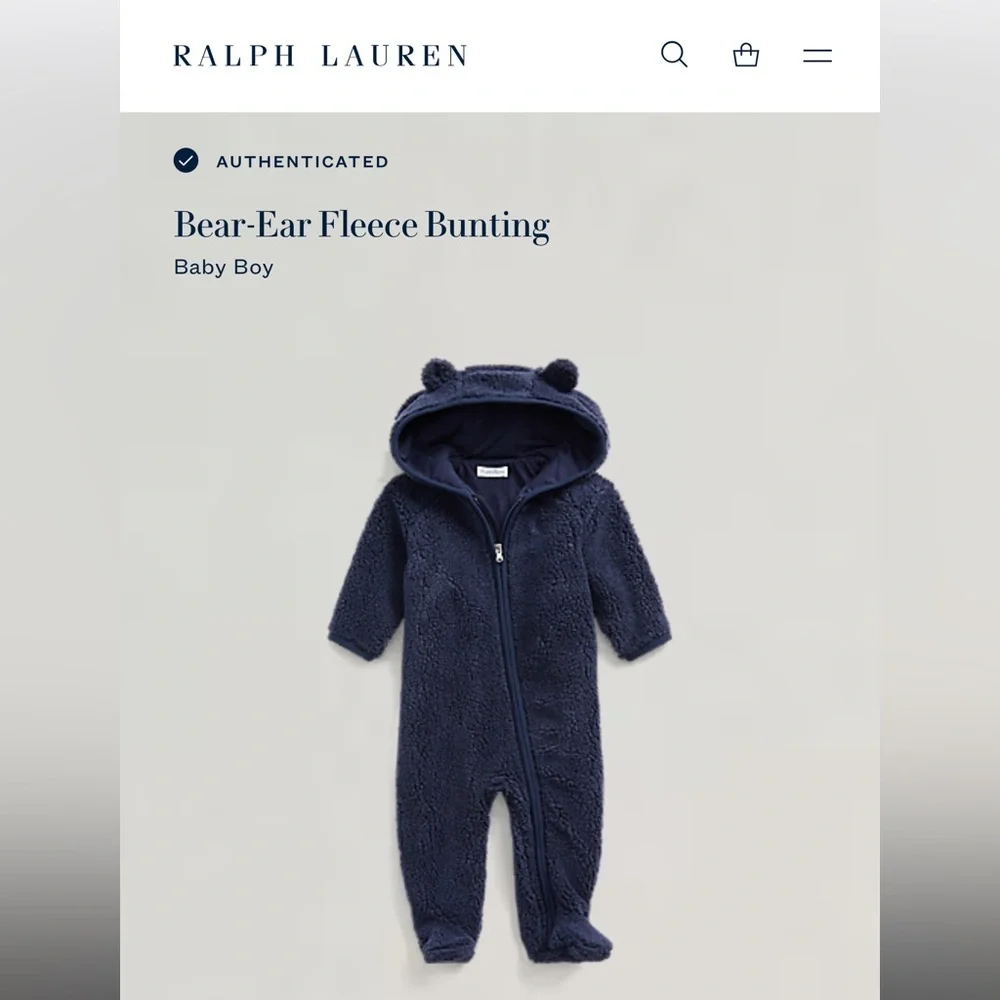 Ralph Lauren soft fleece